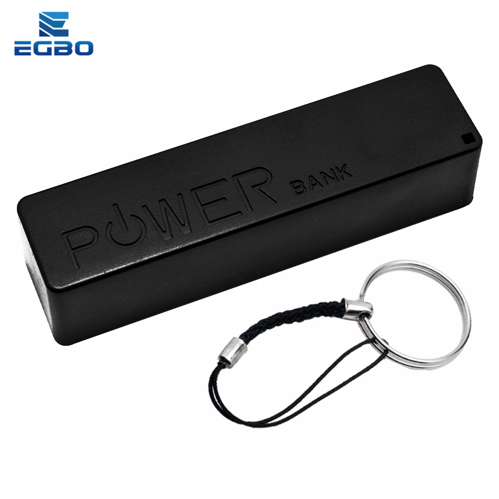 1БР egbo USB Power Bank Case Kit 18650 и Зарядно Устройство САМ Box Shell Kit Черен За Arduino