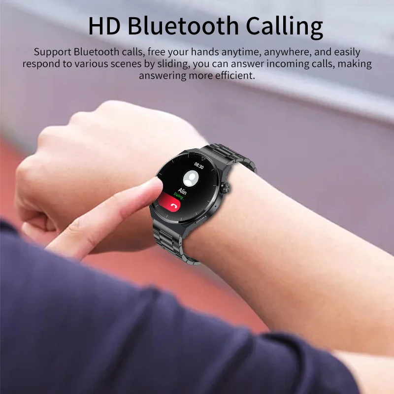 2023 LIGE NFC Смарт Часовници Мъжки AMOLED 390*390 HD Екран Сърдечната Честота Bluetooth Предизвикателство Мъжки Часовник IP68 Водоустойчив Умни Часовници За Мъже