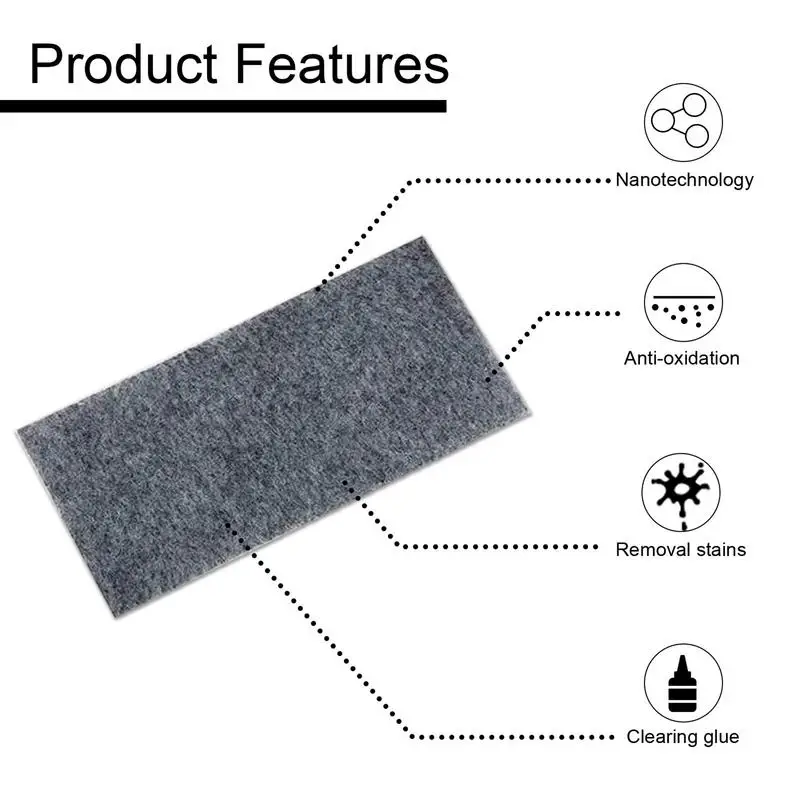 6 Опаковки нано-лъскава тъкан, лесно ремонтирующей драскотини от боята, плат за ремонт на автомобилни драскотини, Лесно ремонтирующая остатъци от боя, петна от вода