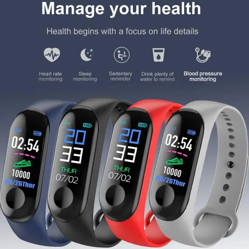 За Apple Xiaomi Huawei Спортни часовници с тракера, който проследява стрес, гривна, smart-часовници, часовници за мониторинг на кръвното налягане
