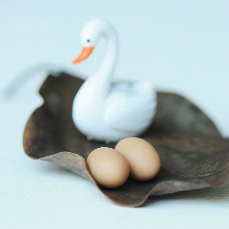 Имитация на Яйца, Птиче Гнездо на Слама Петел Кукла направи си САМ Мъх Микро Пейзаж градинска Украса за Великден Украшение Сладки Творчески Дрънкулки