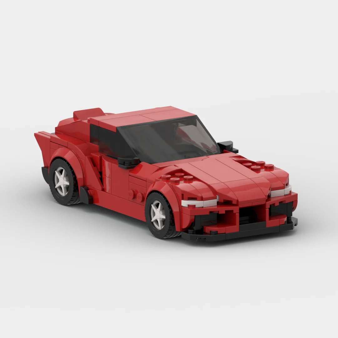 2023 Нови Продукти MOC bricks Supra GR Състезателен Автомобил Суперавтомобил Състезател Шампион Строителни Блокове на Автомобила Творчески Играчки, Детски Подаръци