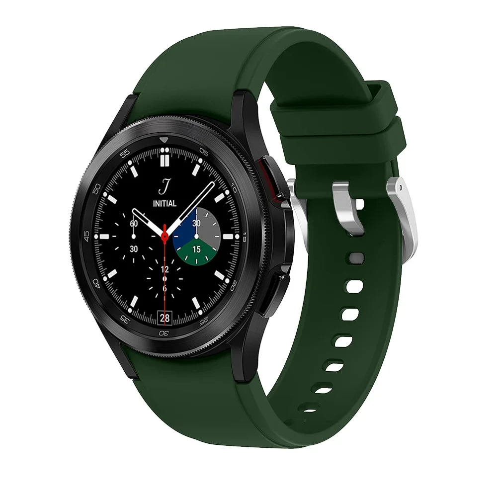 За Samsung Galaxy Watch 4 Каишка За Samsung Watch 4 46 мм 42 мм Smart-Силиконов часовник Гривна За Galaxy Watch 4 44 мм 40 мм каишка