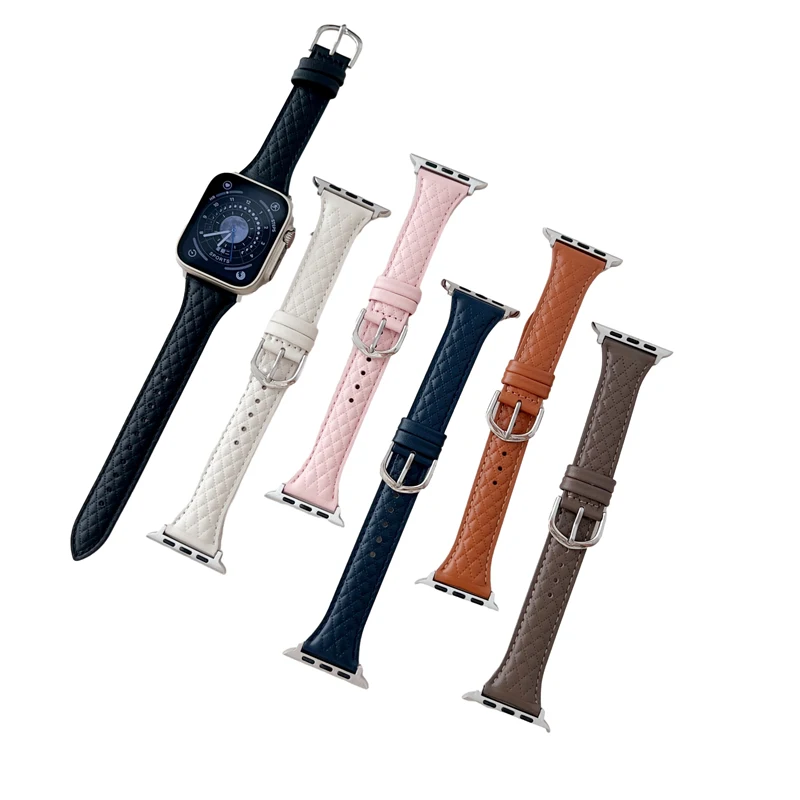 Кожена Каишка премиум-клас за Apple Watch Urtal S8 49 мм, Ново Записване, Естествена Кожа За Apple Watch SE 34567, 38 мм, 45 мм, 40 мм, Гривна