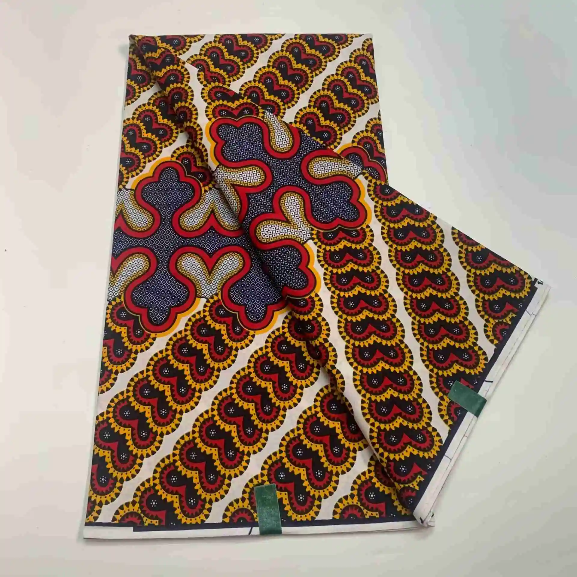 Нов истински восък, гарантиран оригиналната, Истинска памучен плат с восъчен принтом на Анкара за шиене, африканска блок кърпа, за парти