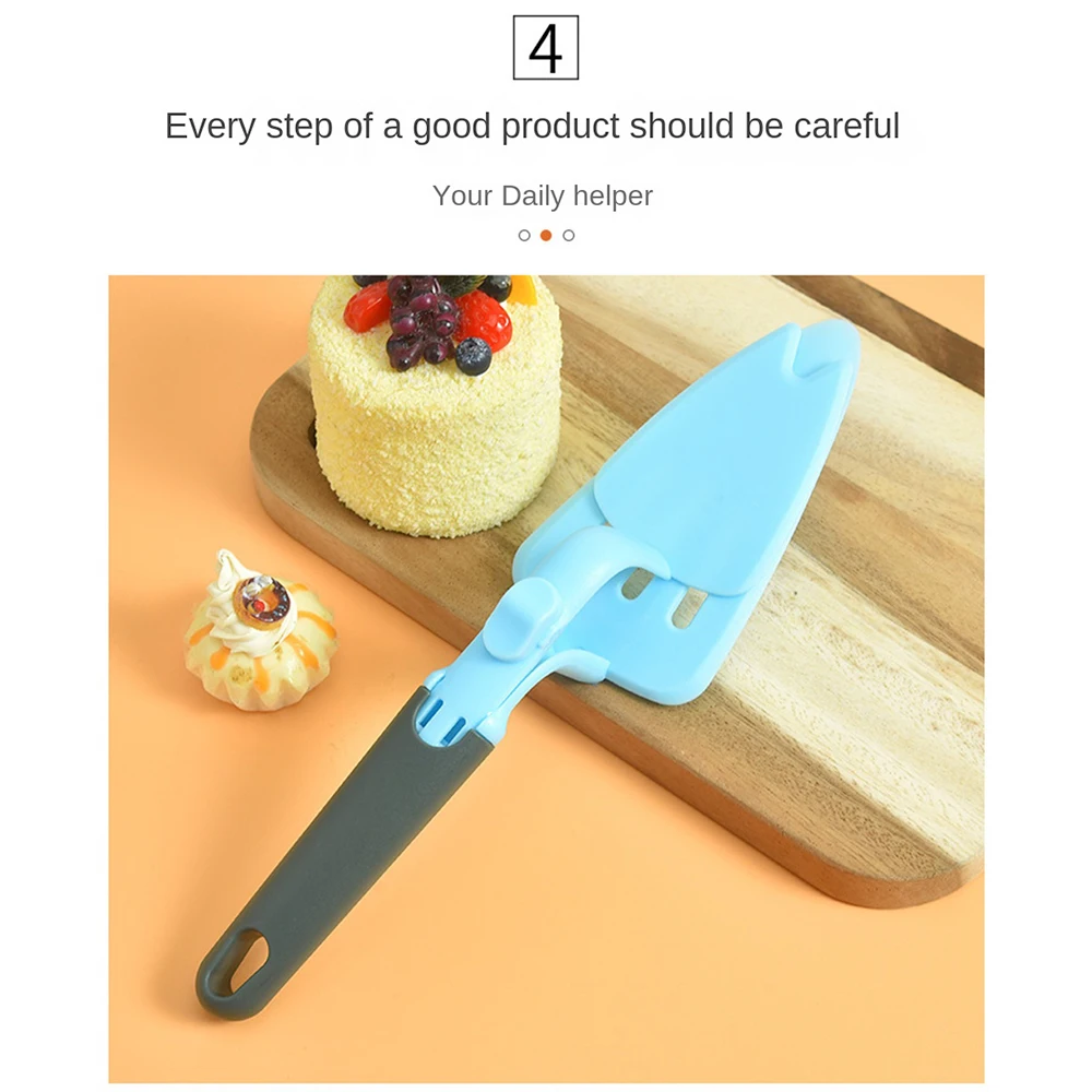 Пластмасов Гребло за Тортата Може да Бъде Разделена, за Да Прокара Триъгълна Лопатката За Торта Инструмент За Печене Творчески Нож За Пица Инструмент За Печене на сладкиши Гребло За Торта