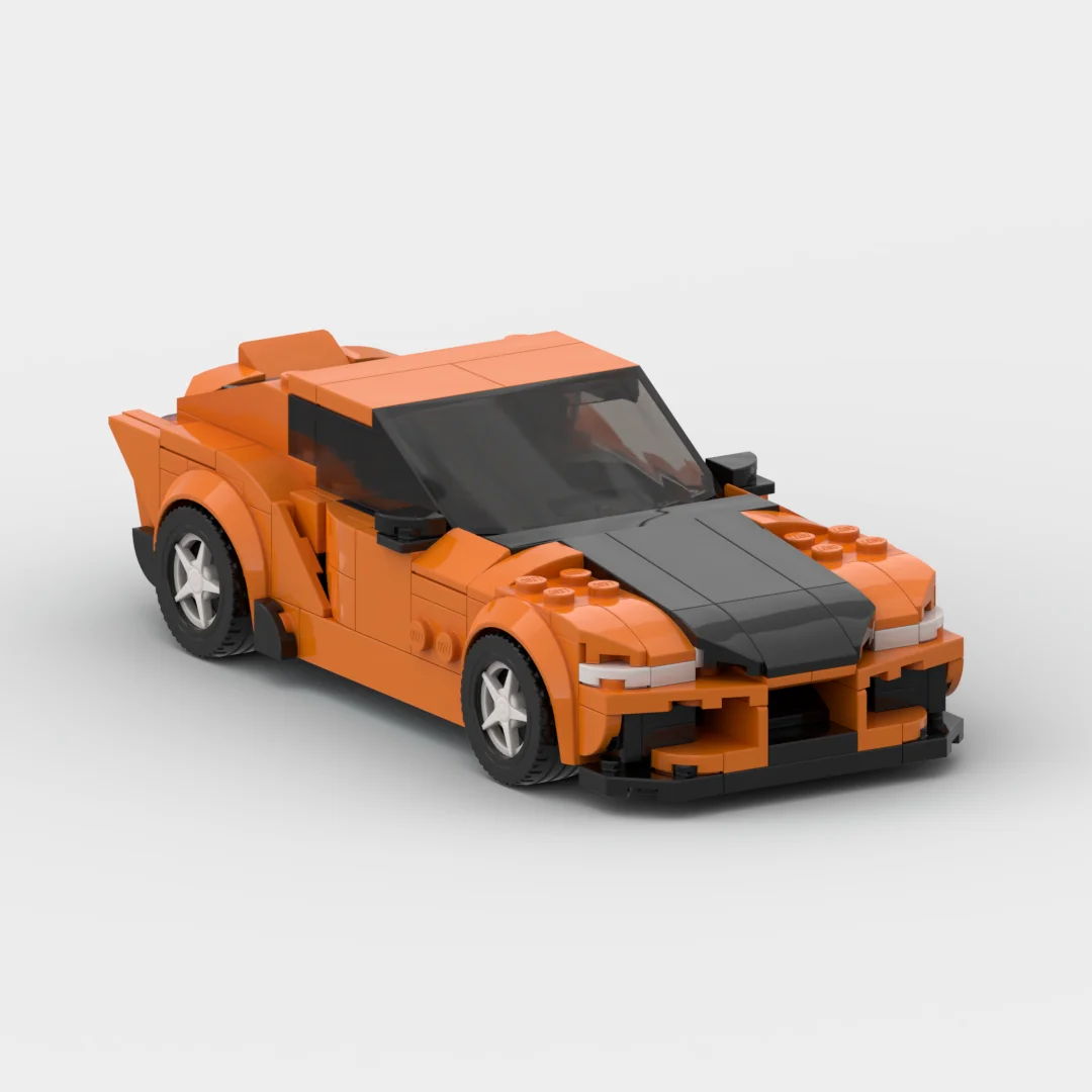2023 Нови Продукти MOC bricks Supra GR Състезателен Автомобил Суперавтомобил Състезател Шампион Строителни Блокове на Автомобила Творчески Играчки, Детски Подаръци