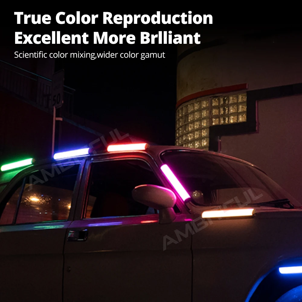 Aputure MT Pro Пълноцветен Мини-led Лампа RGBWW с Магнитен Притегателен 36 Пиксела, Светлинна Пръчка за запис на Видео YouTube Vlog