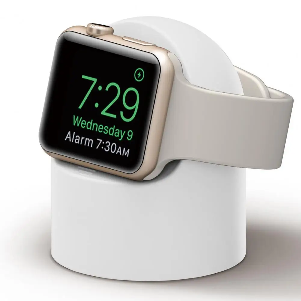 Поставка за зарядно устройство за часовници Bluelans, удароустойчив, без мирис, деформируемый Многофункционален скоба за зарядно за Apple Watch