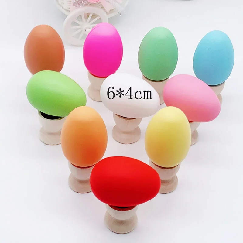 50 бр. Великденски симулационни яйца, украса от на черупката ръчно изработени великденски яйца с графити 
