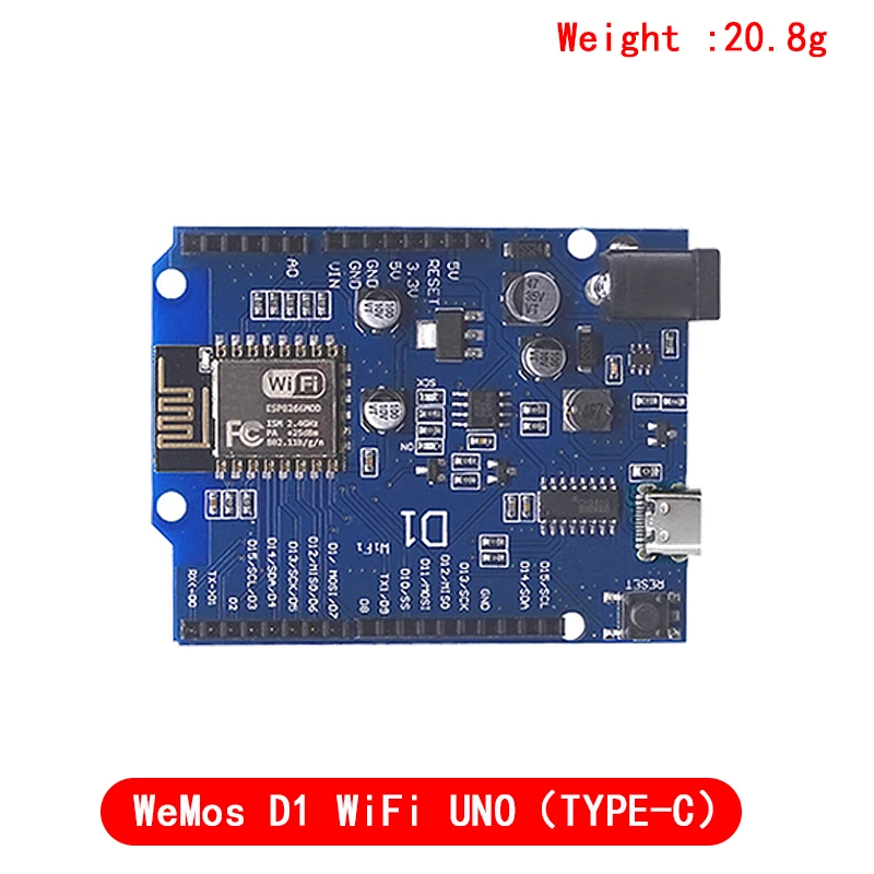 ESP-12F, ESP-12E D1 WiFi Такса Развитие WeMos D1 R2 WiFi Безжичен Модул на базата UNO ESP8266 Щит за Arduino Съвместим IDE