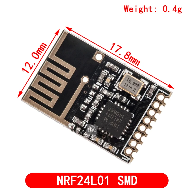 Безжичен модул за NRF24L01 + е подобрена версия на модул за безжична връзка на радиоприемник 2,4 G