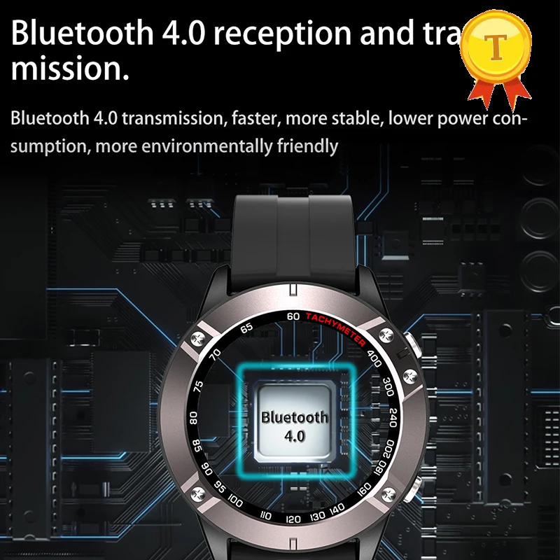 2021 най-новото управление на музика с Bluetooth Smart-часовници за измерване на сърдечната честота, кръвното налягане, Времето Фитнес Спортни часовници на открито