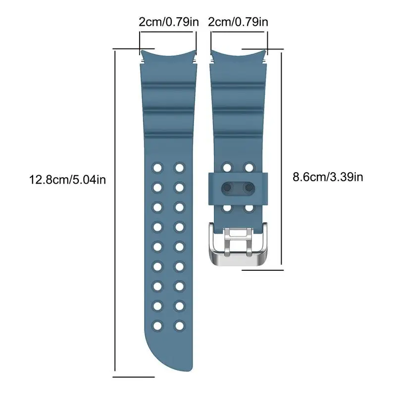 44/41/40 мм Силикон Каишка За Samsung Galaxyes Watch 3/4/5 Pro 4 Класически Часовници Удобна Каишка Спортен Взаимозаменяеми Гривна За Часа
