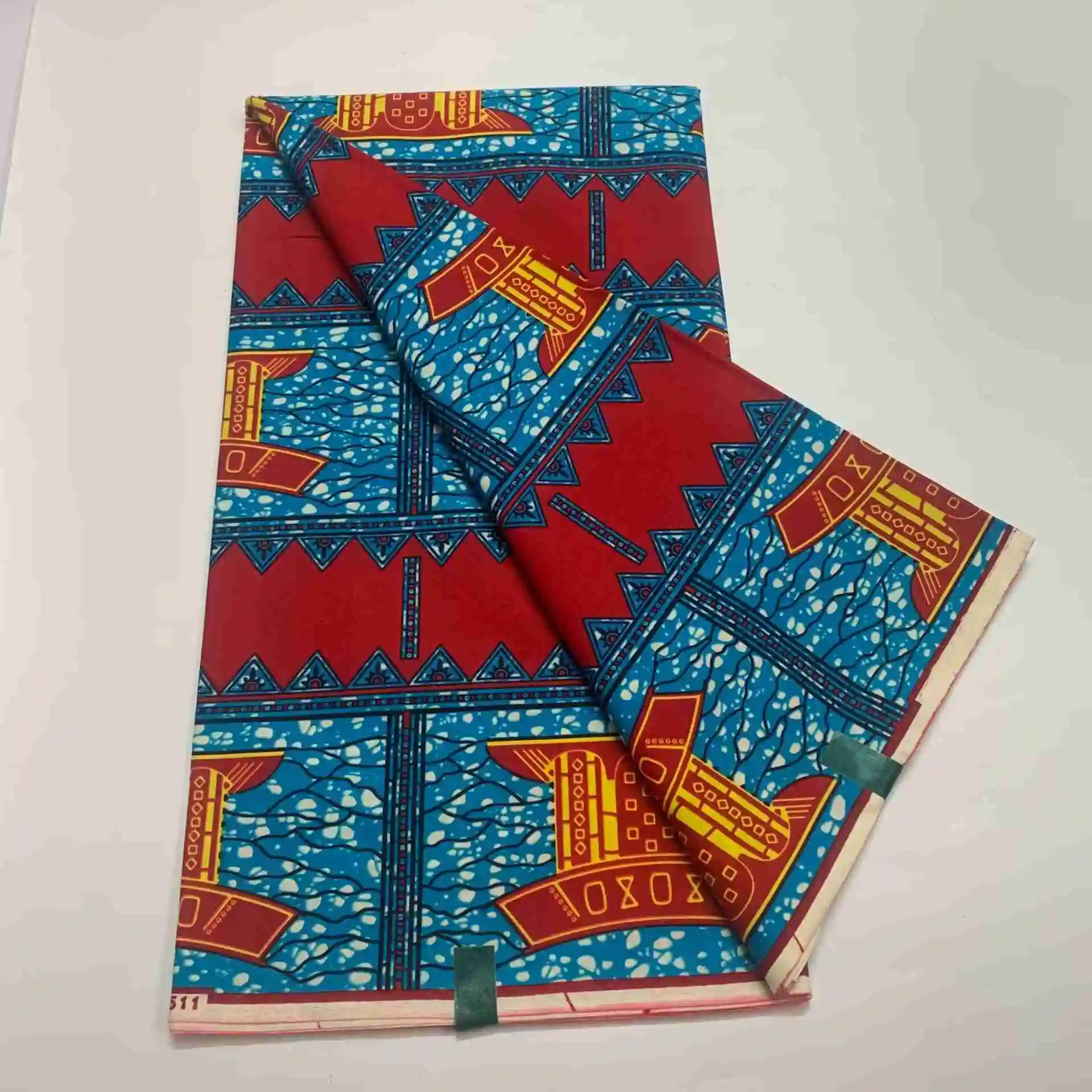 Нов истински восък, гарантиран оригиналната, Истинска памучен плат с восъчен принтом на Анкара за шиене, африканска блок кърпа, за парти