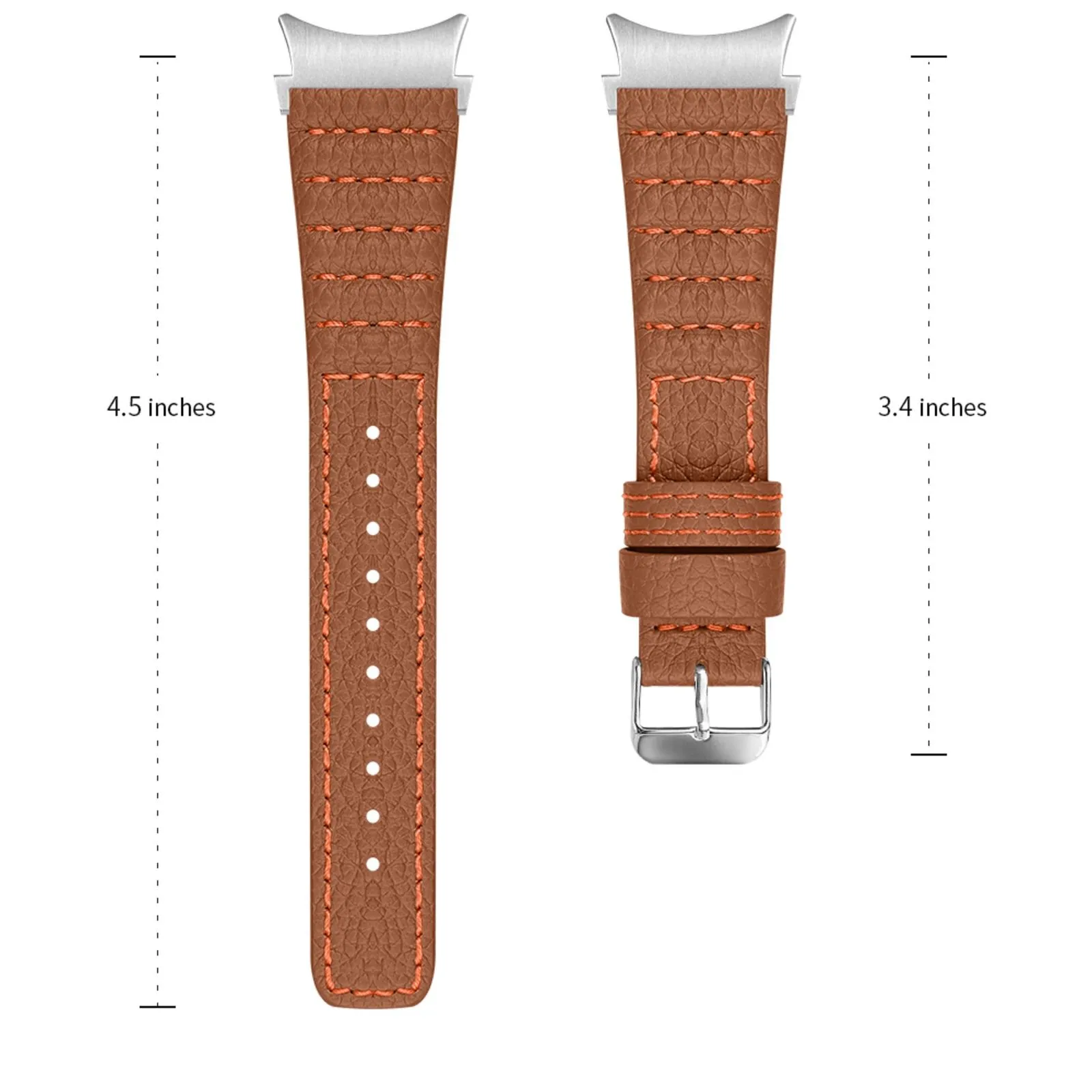 Обикновен Ретро-watchband Galaxy Watch 4 Watch 22 мм и Каишка От Вълнообразни Кожата, Разменени Мек Спортен Каишка Часовници Аксесоари