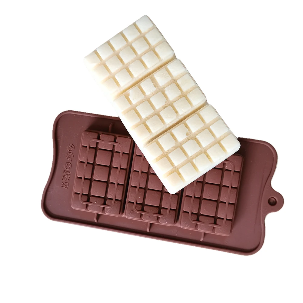 Силиконова форма за шоколад, инструменти за печене, Антипригарная форма за торта, желета и бонбони 3D, 