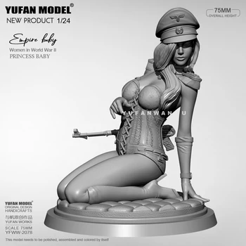 1/24 Модел Yufan, комплекти от модели от смола, статуетка, събрана със собствените си ръце YFWW-2078