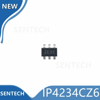 10 бр./lot 100% чисто Нов оригинален IP4234CZ6 SOT-457 (ЗЕ) Един USB 2.0 с защита срещу електростатично разреждане в съответствие с IEC 61000-4-2 ниво 4