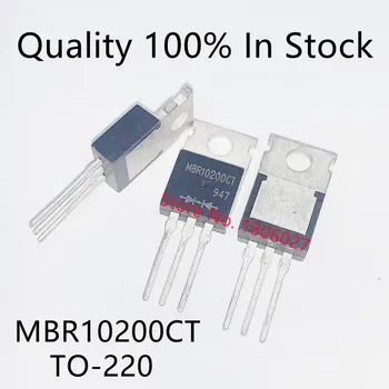 10 бр./лот MBR10200CT 10A 200V TO-220 транзистор Шоттки MBR10200