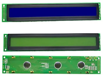 16PIN паралелен LCD модул 4002 символи SPLC44780 Контролер 5V Синя подсветка/жълто-Зелено осветление