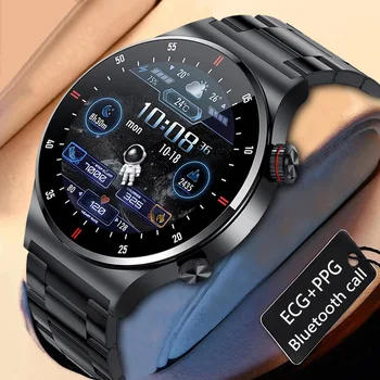 2023 Новите смарт часовници с Bluetooth-разговори, мъжки спортни фитнес-тракери, водоустойчив смарт часовник с голям екран HD за телефон Huawei, Xiaomi + кутия
