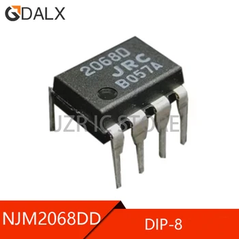 (50 броя) 100% добър чипсет NJM2068DD DIP-8 NJM2068DD DIP8