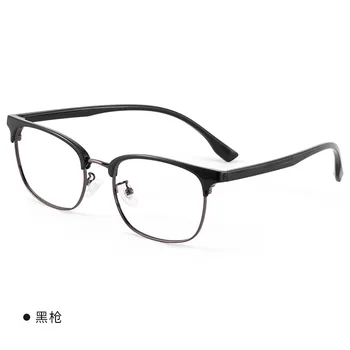 53 мм ултра прозрачна полукадровая квадратни рамки за очила TR за мъже и жени, антисиневая рамки за очила по рецепта Y101
