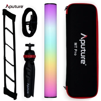 Aputure MT Pro Пълноцветен Мини-led Лампа RGBWW с Магнитен Притегателен 36 Пиксела, Светлинна Пръчка за запис на Видео YouTube Vlog