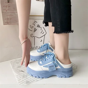 Baotou/ ежедневни обувки, Връхни Дрехи, модни дебела подметка, Лятна новост 2023, спортни ежедневни обувки Фея Wind