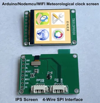 IPS 1,3 инча 8PIN/16PIN SPI TFT LCD цветен екран (такса/без таксите) ESP8266 WIFI дисплей ST7789 автомобил с IC 240 (RGB) * 240