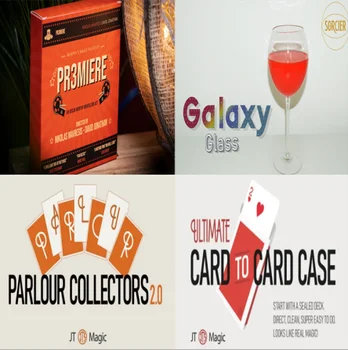 Pr3miere от Николаса Маврезиса, Galaxy Стъкло от Sorcier, Parlour Collectors 2.0 от JT, Последен Card to Card Case от JT