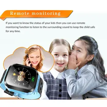 Q528 1,44-инчов цветен екран, позиционирующая помещение SOS, умни часовници за деца
