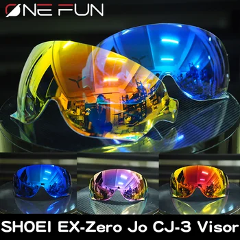 Shoei CJ3 JO Visor EX-ZERO/Защитна Маска за Лице Jo, Козирка, Аксесоари За Мотоциклетни Каски, Калъф За очила, Маска за Пълна Лицето, Очила