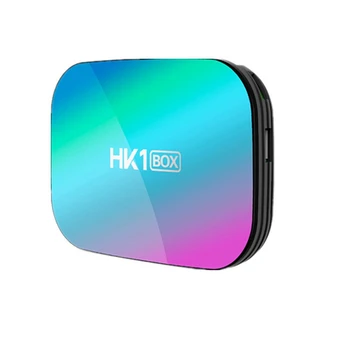Smart TV Box Android 9,0 4K 100M 1080P HK1 Box Amlogic S905X3 Двойна Wifi 4 GB оперативна ПАМЕТ от 32 GB HK1BOX телеприставка
