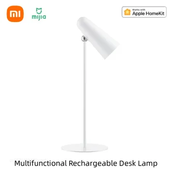 Xiaomi Mijia богат на функции Акумулаторна Настолна Лампа със Скоба лека нощ За Спалня Фенерче Защита на Очите Настолни Лампи За Четене