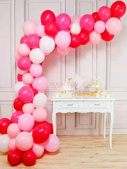 Балон, витаеща във въздуха, сватбена украса на стаята, оформление на сцената рожден ден с детски мультфильмом, дебели матиран латексный балон