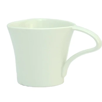 Горещи Продажба Корейски Кафеени Чаши От Бял Порцелан Кафеена Чаша Керамична Чаша За Еспресо Капучино, лате