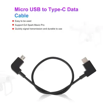 Кабел за предаване на данни за DJI Spark/MAVIC Pro/Air Control Micro USB за свързване на осветление/type C/Micro USB адаптер за iPhone, за да Pad
