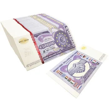 Копие от един милион банкноти в Европа, невалютные евро банкноти, се събират пари за хартия на Зодиака
