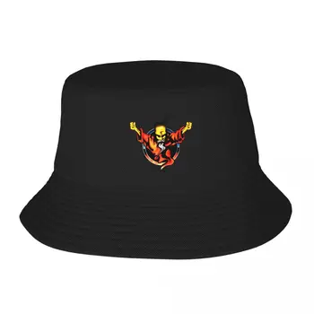 Летни панама Thunderdome Wizard Реколта за унисекс рибарска шапка в стил хип-хоп, обратими шапки-кофи, улични рибарски шапки