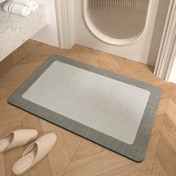 Луксозен Домашен килим за баня, подложка за пода на входа на тоалетната, впитывающий быстросохнущий подложка за пода
