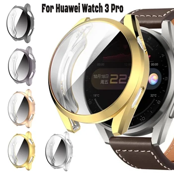 Мек Калъф от TPU за Huawei Watch 4 3 pro 46 мм 48 мм Покритие на Рамката Смарт часа Протектор Броня за Huawei Watch 4 3 pro Glas Case