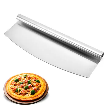 Многофункционален Нож за пица от неръждаема Стомана, метален Нож за юфка, творчески нож за рязане на сирене, Кухненски инструменти За печене на сладкиши