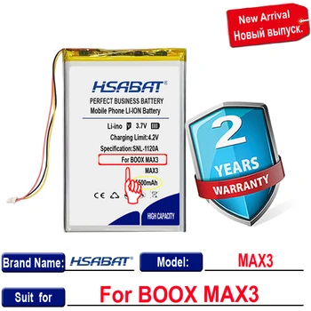Новият пристигането на [HSABAT] Взаимозаменяеми батерия с капацитет 7000 mah за BOOX MAX3