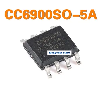 Оригинален CC6900SO-5A CC6900SO-5 CC6900SO комплекта СОП-8 едно-чип, сензор на ток с ефект на Хол чувствителност 400 mv/А