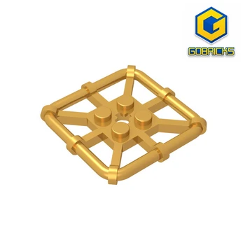 Плоча Gobricks GDS-1133, модифицирана 2 x 2 с квадратна рамка, съвместима с детски поделками lego 30094