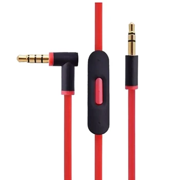 Преносимото аудио кабел за слушалки Beats By Dr Dre с вграден микрофон за студио/Executive/Mixr/Solo/Wireless/Pro