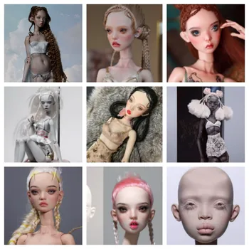 Продажба на едро BJD кукла 1/4 Руската сестра подарък Висококачествени Шарнирные кукла, Играчка подарък Колекция Доли Model гол