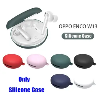 Силиконов калъф за слушалки безжични слушалки Enco W31, съвместими с Blutooth, кутия, кабел за зареждане, защитна торбичка